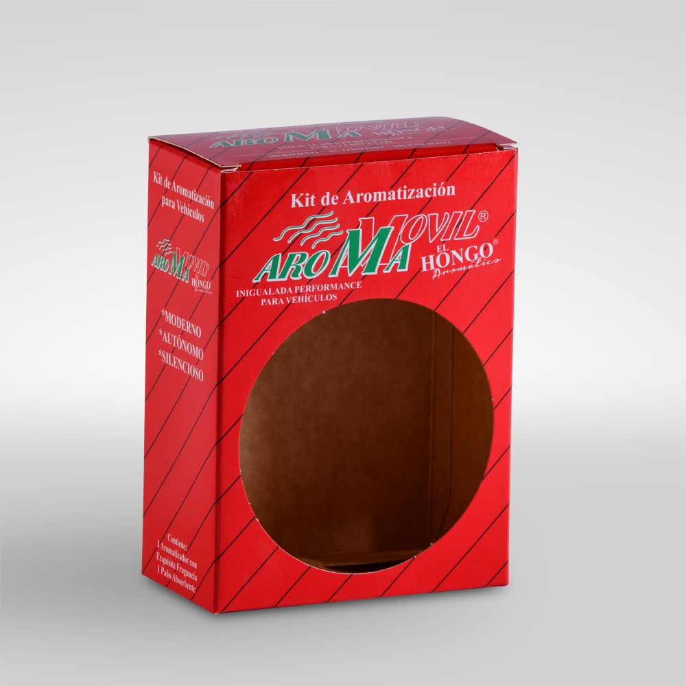 Caja para aromatizadores