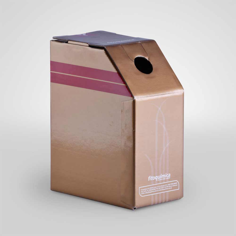 Baginbox Caja para bolsa de agroquimicos por 3 litros