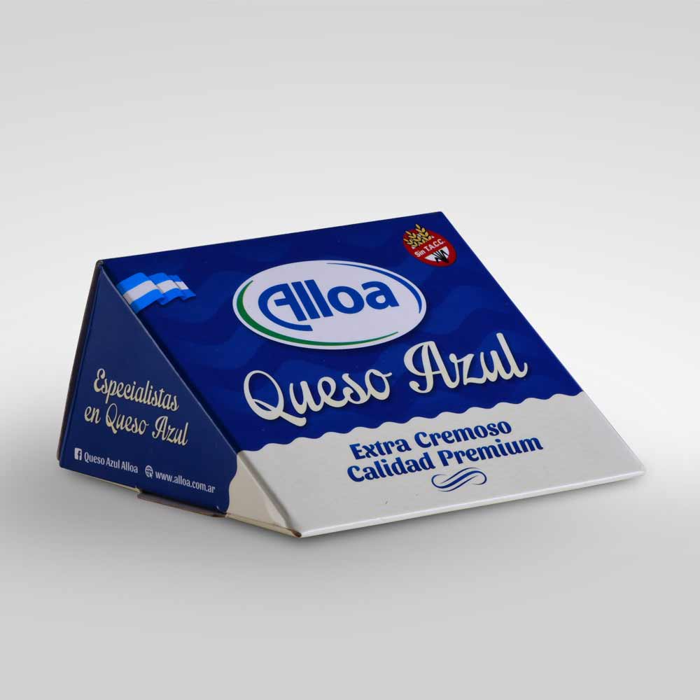 Caja para quesos o productos lacteos premium