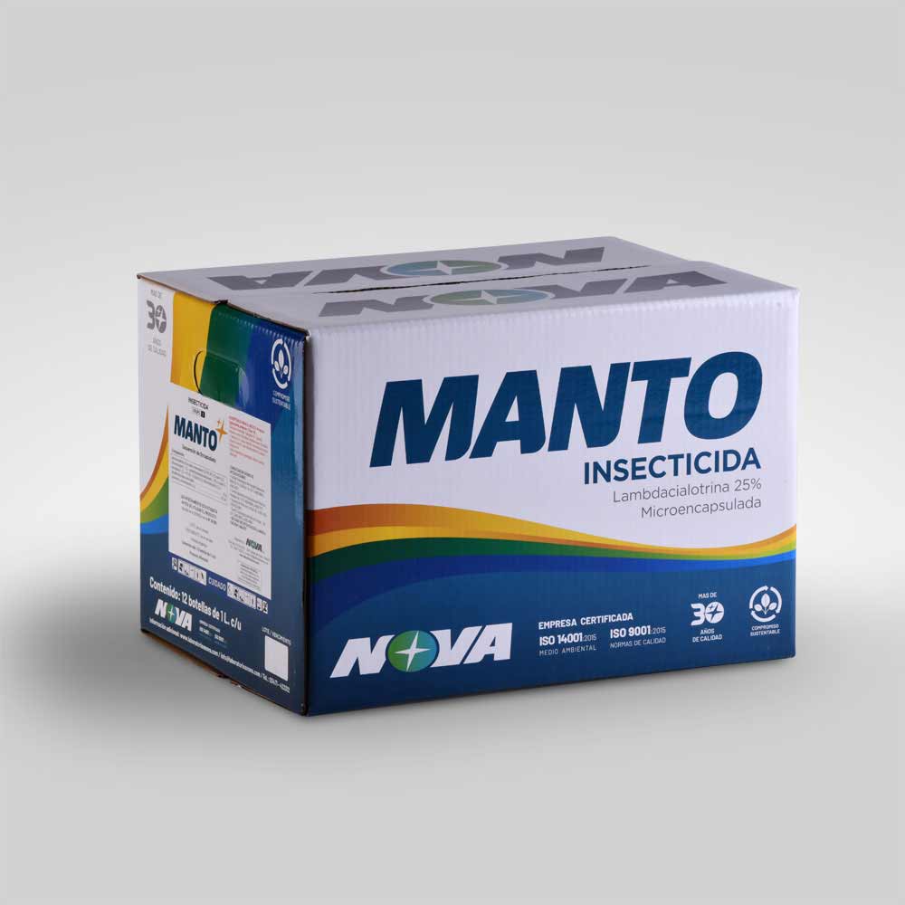 Caja contenedora 4x5 litros Agroquimico