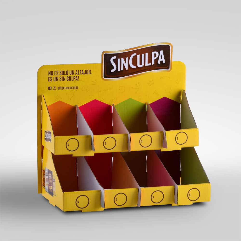 Exhibidor para Alfajores